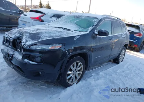 2016 Jeep Cherokee Limited z USA, uszkodzony, nr VIN 1C4PJMDB0GW255768